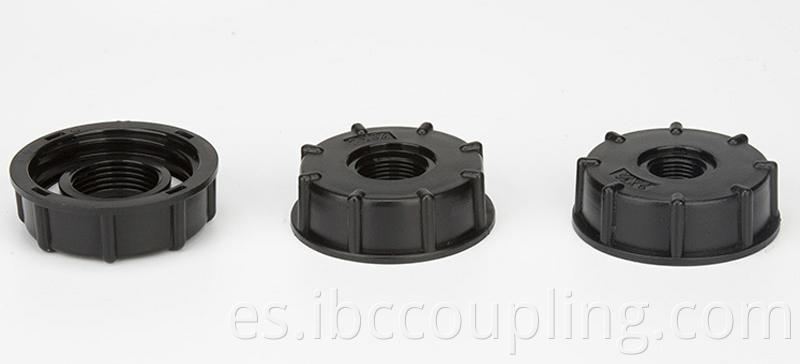 Adaptador de tanque IBC DN50 2 pulgadas Femenina giratoria de 3/4 de pulgada